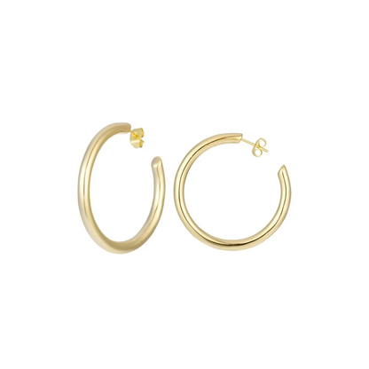 Timeless Gold Hoop Earrings