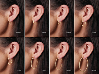 Timeless Gold Hoop Earrings